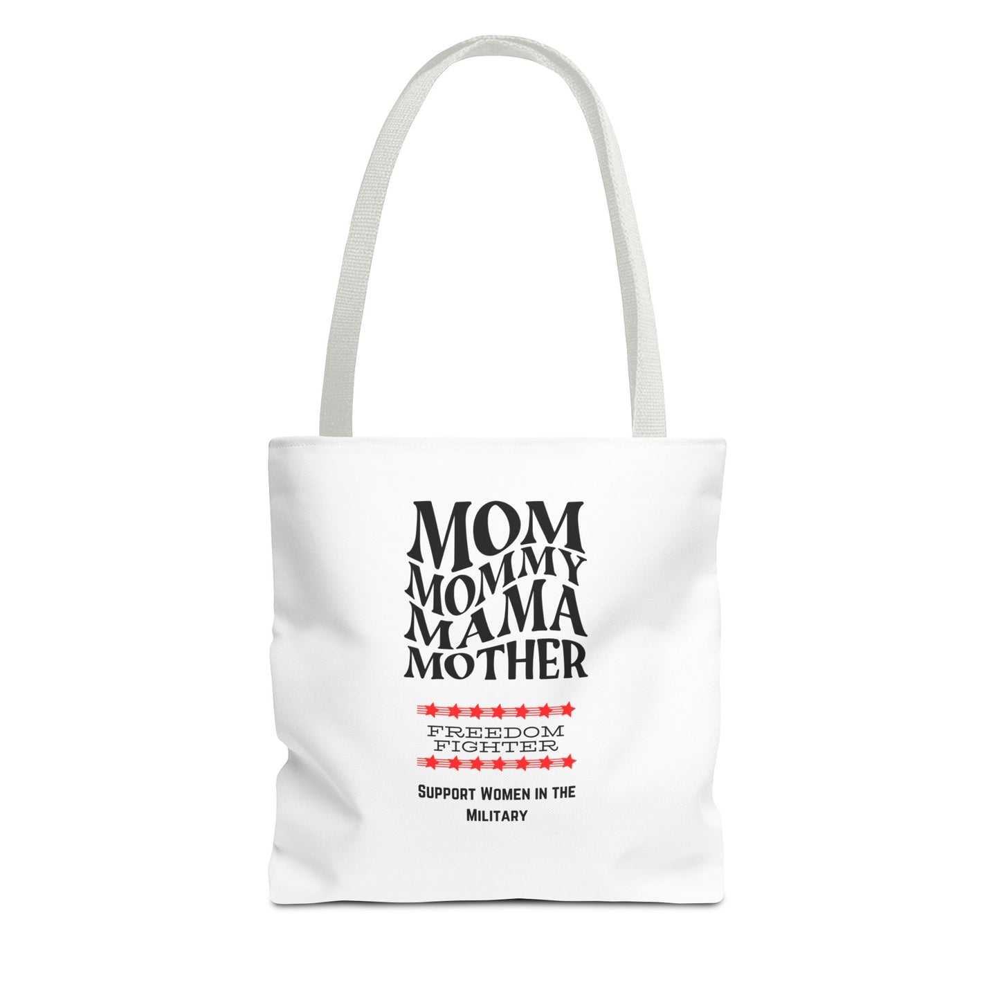 Mom Freedom Fighter tote bag