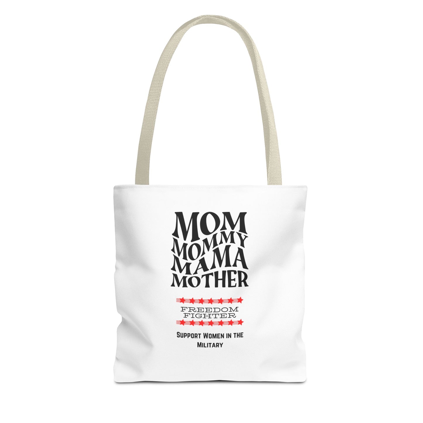 Mom Freedom Fighter tote bag