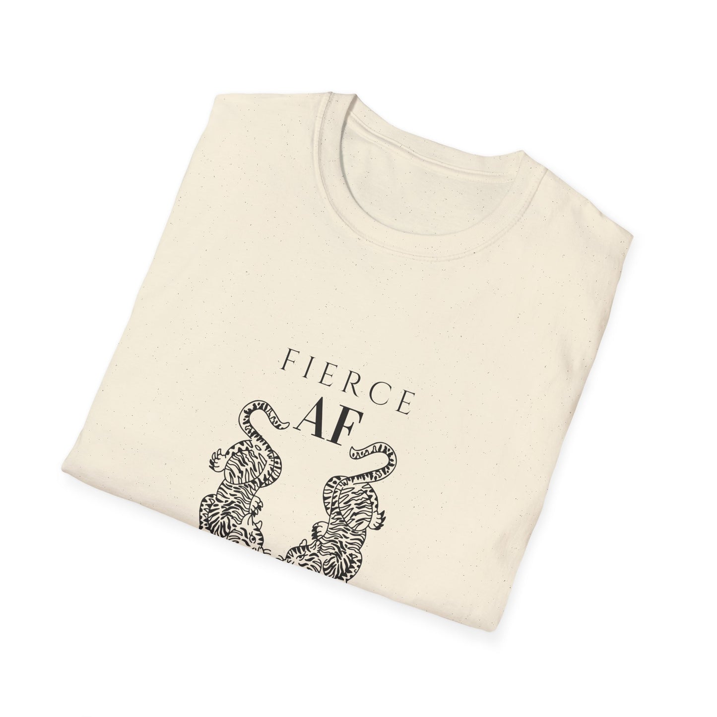 Fierce AF Unisex Softstyle T-Shirt - Support Women in the Military