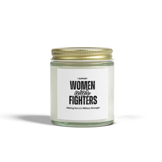 Women Freedom Fighters Scented Candles, Coconut Apricot Wax (4oz, 9oz)