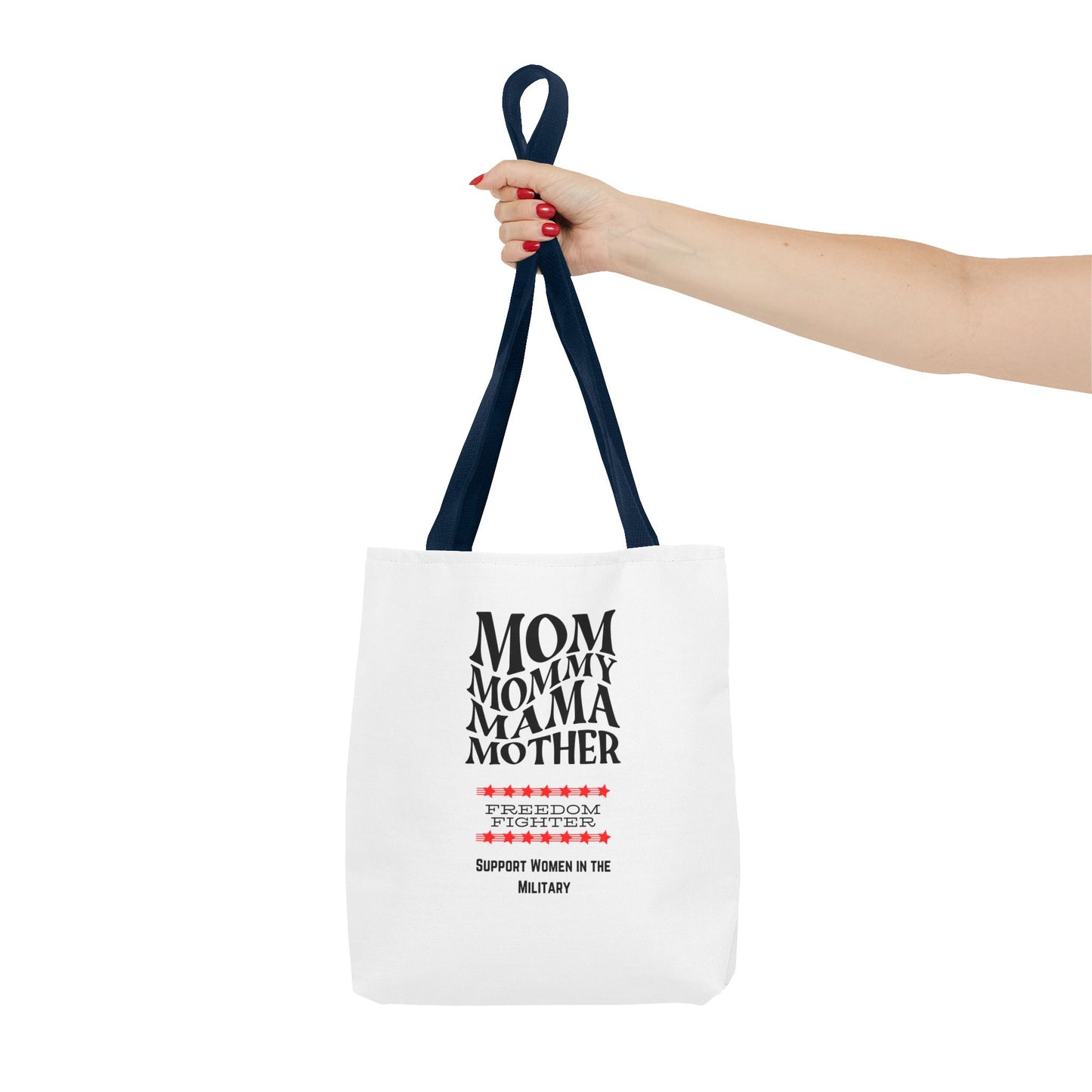 Mom Freedom Fighter tote bag