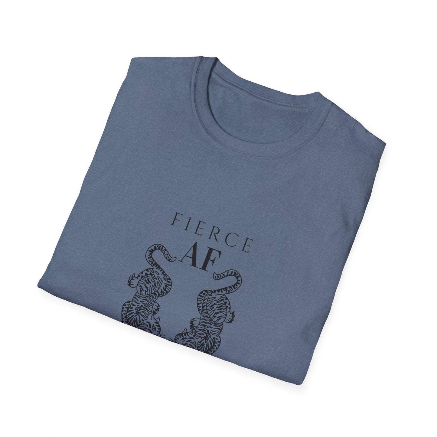 Fierce AF Unisex Softstyle T-Shirt - Support Women in the Military