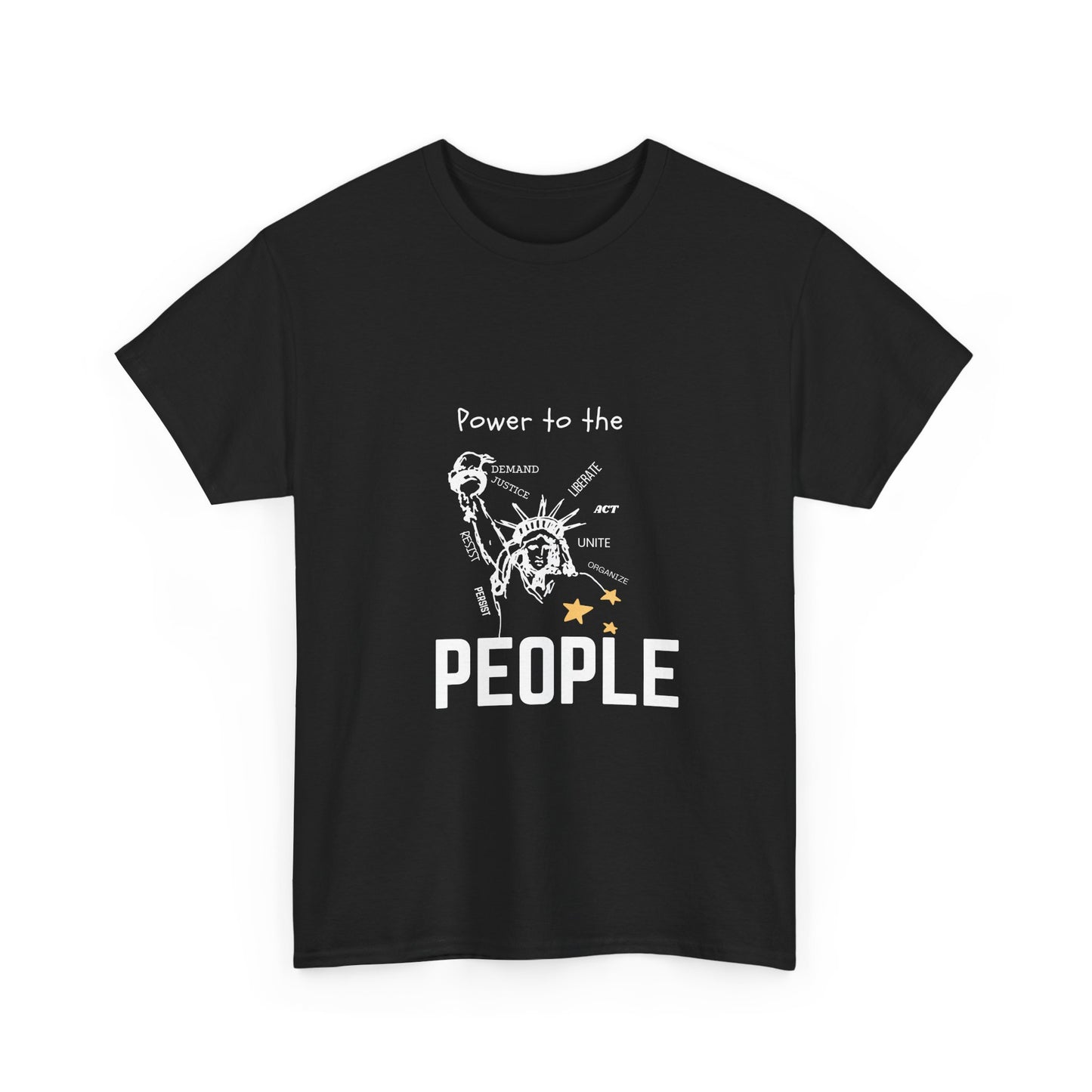 Power to the People Unisex Heavy Cotton Tee