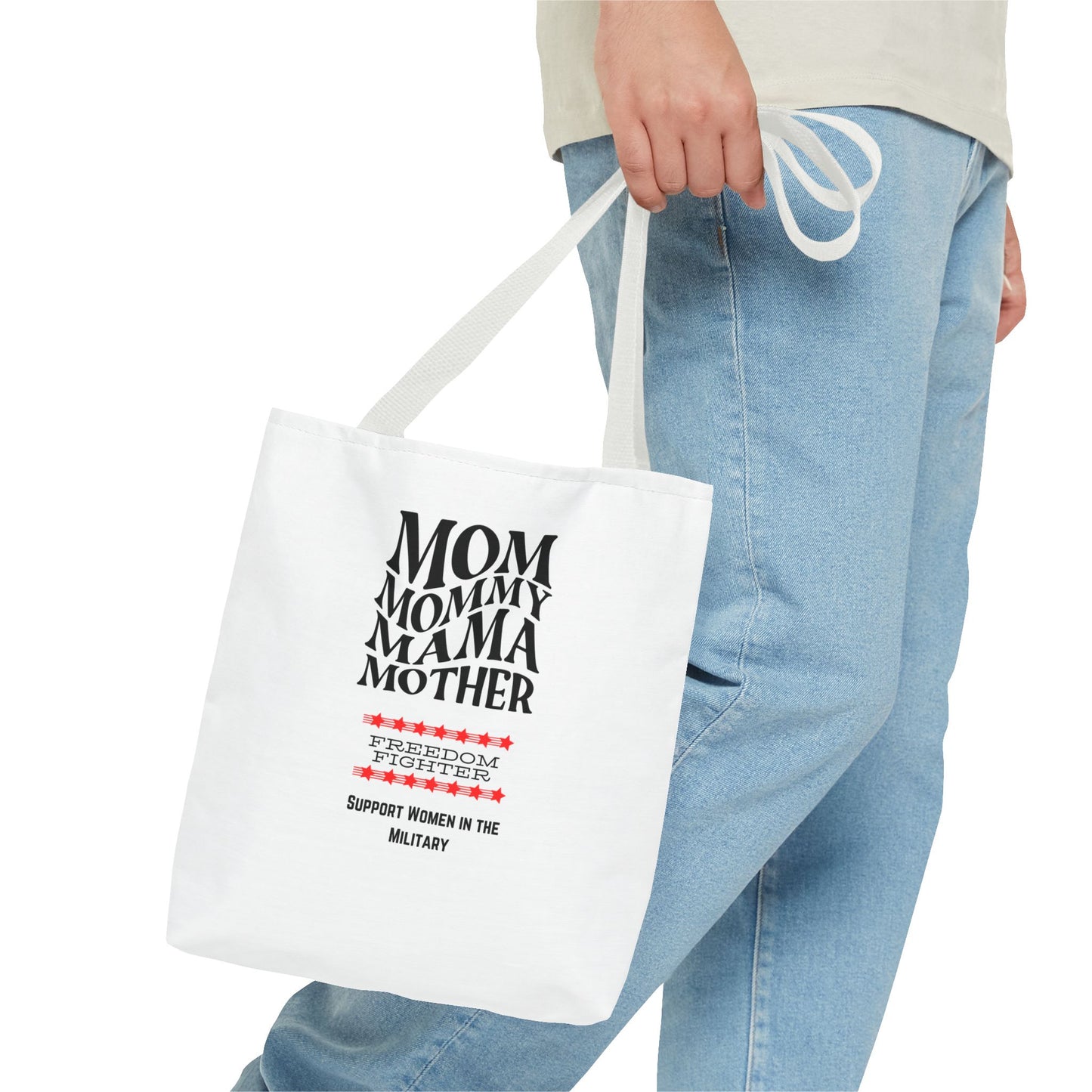 Mom Freedom Fighter tote bag