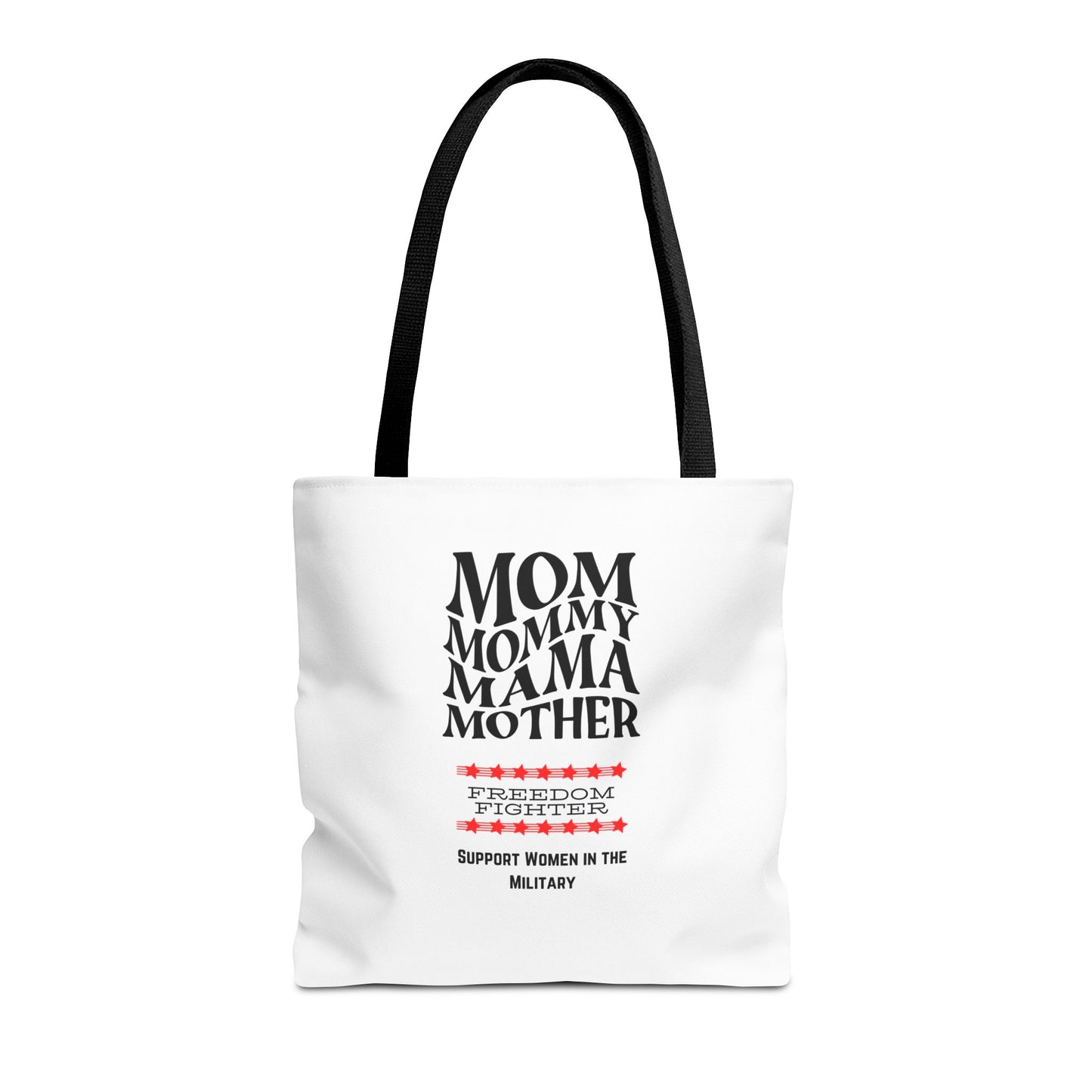 Mom Freedom Fighter tote bag