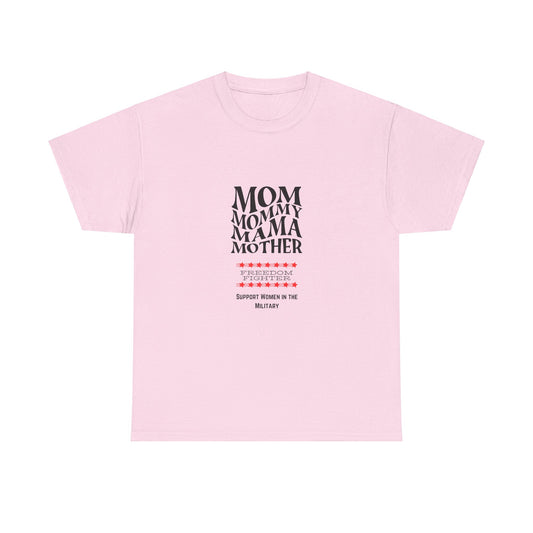 Military Mom Freedom Fighter T shirt