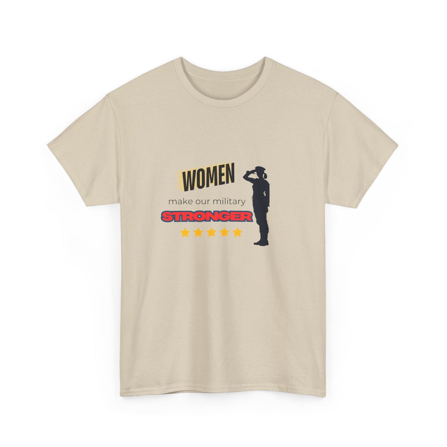 Women Make our Military Stronger T shirt