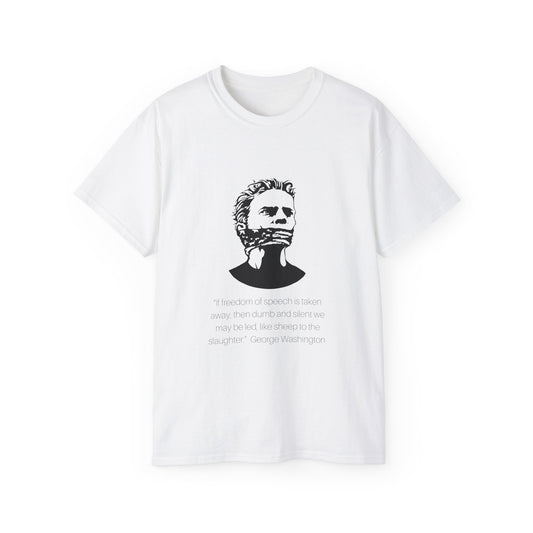 Freedom of speech Unisex Ultra Cotton Tee
