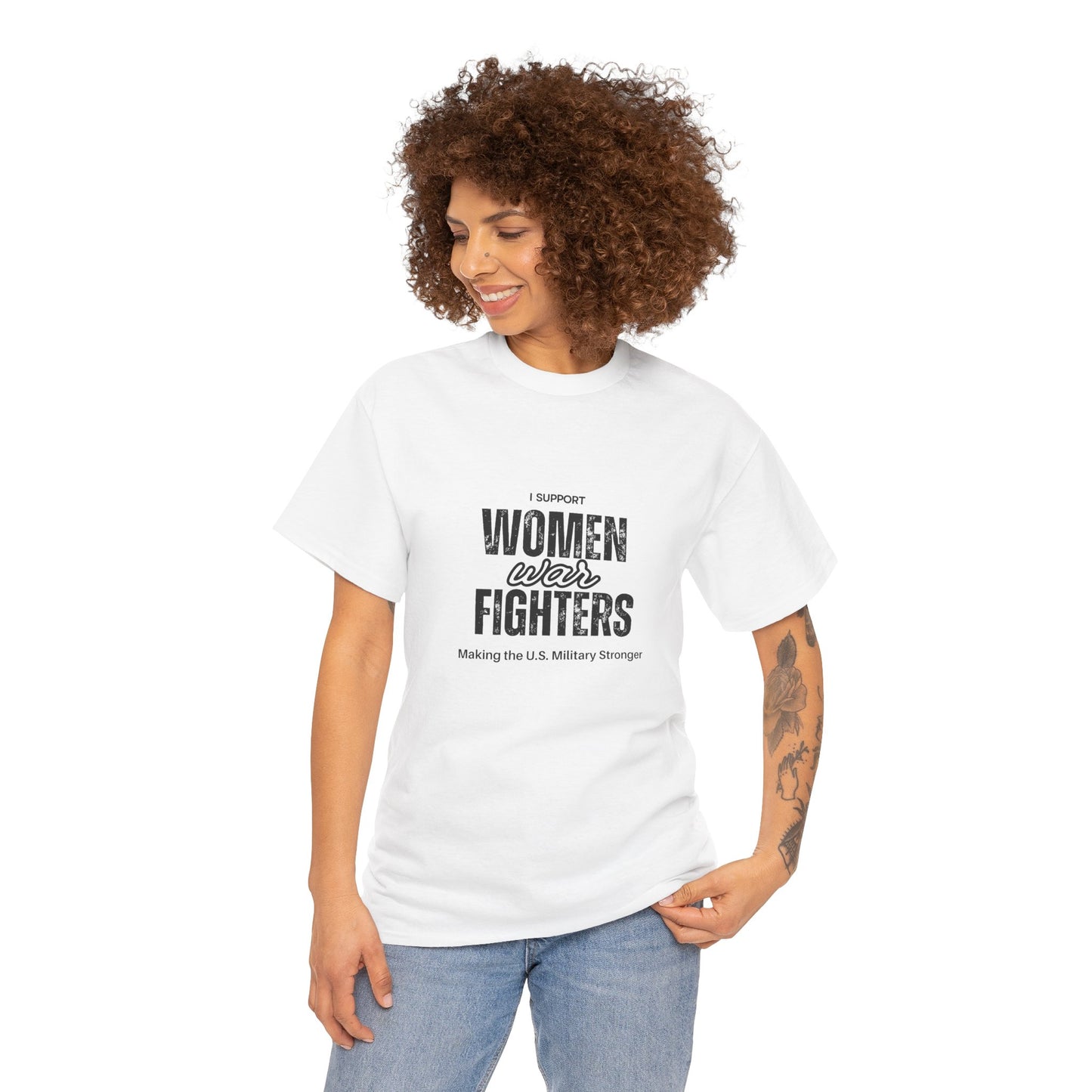 I Support Women War Fighters T shirt