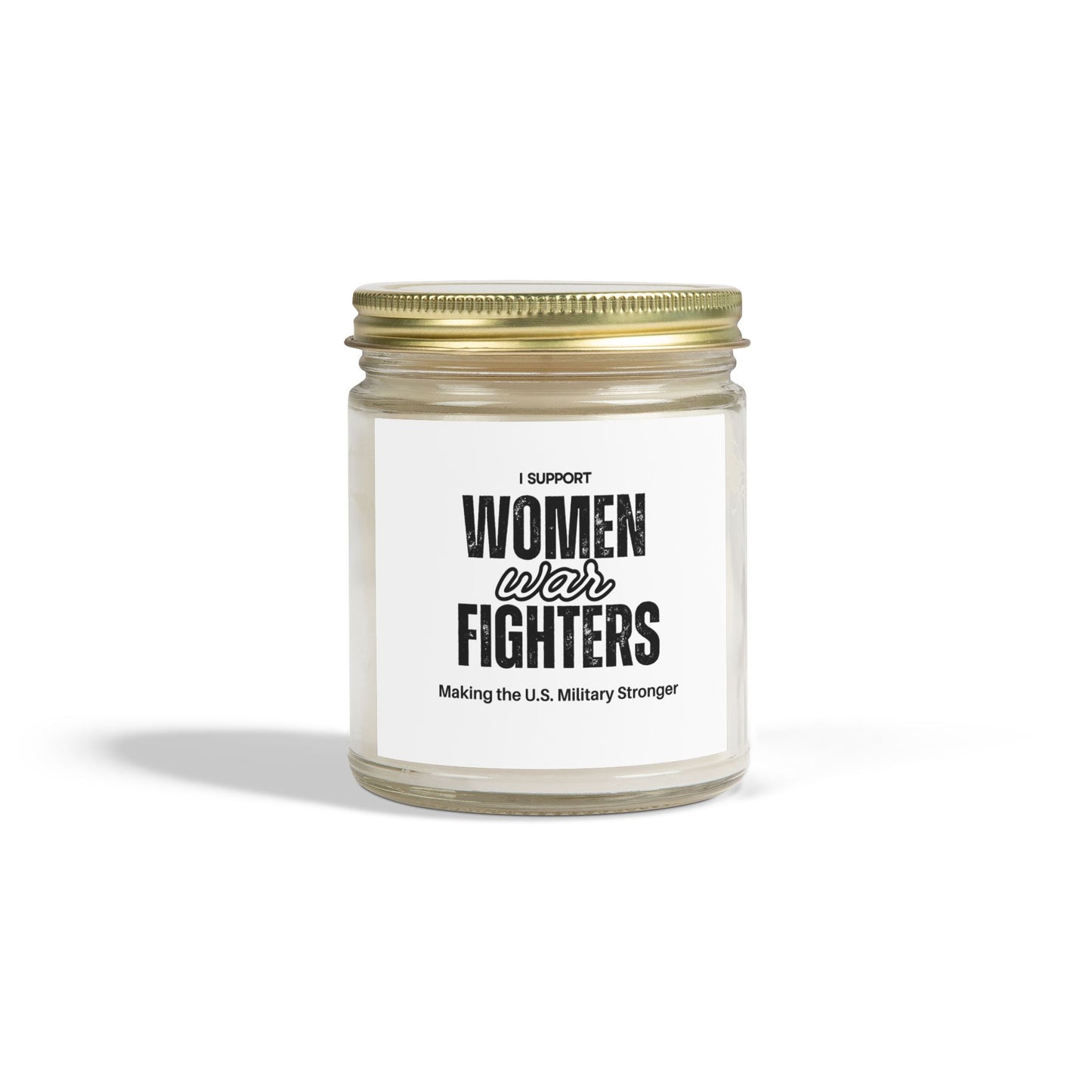 Women Freedom Fighters Scented Candles, Coconut Apricot Wax (4oz, 9oz)