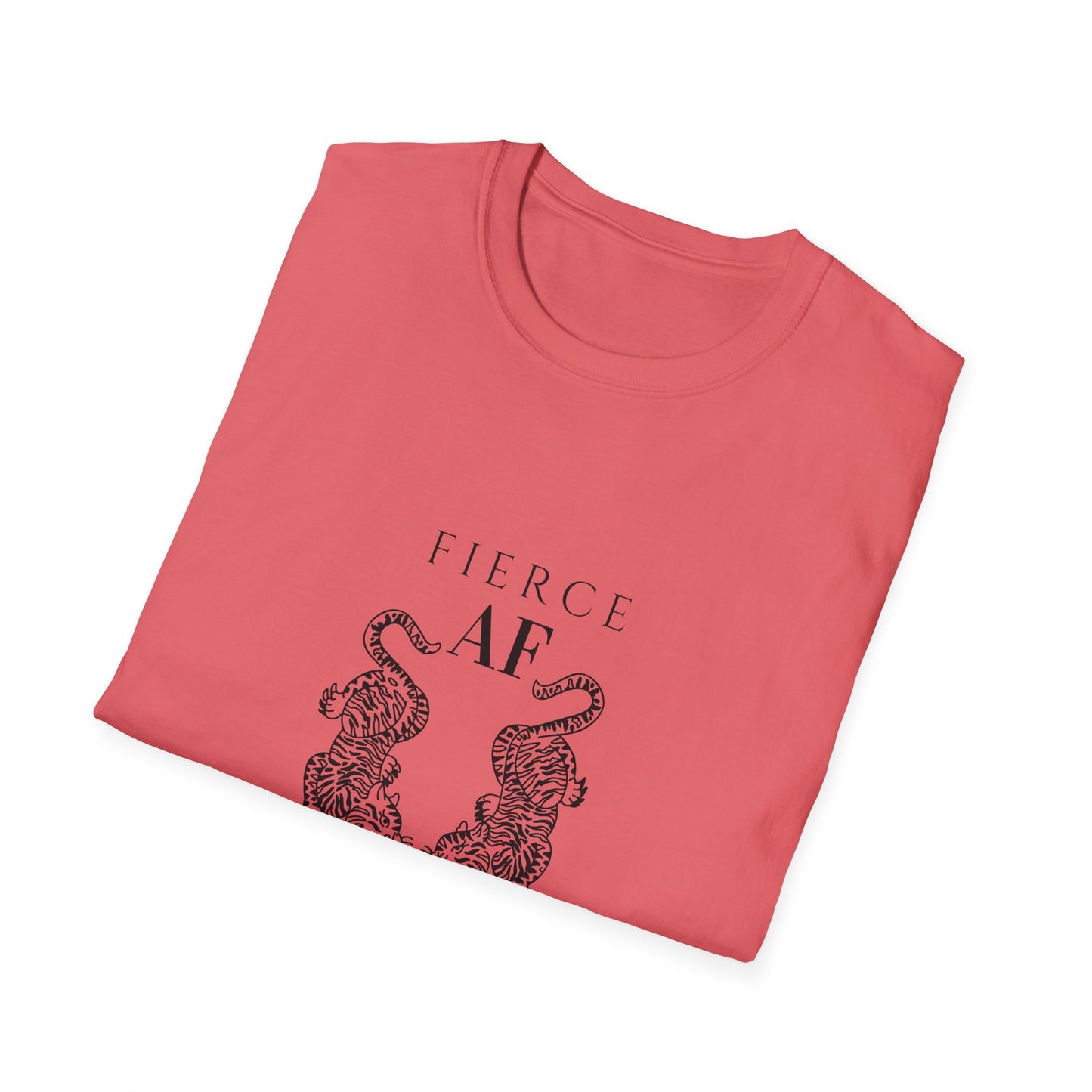 Fierce AF Unisex Softstyle T-Shirt - Support Women in the Military