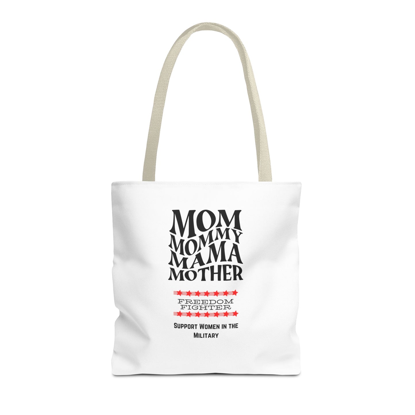 Mom Freedom Fighter tote bag