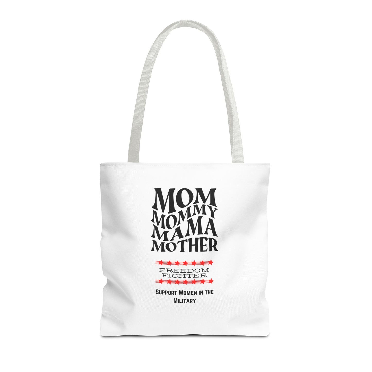 Mom Freedom Fighter tote bag