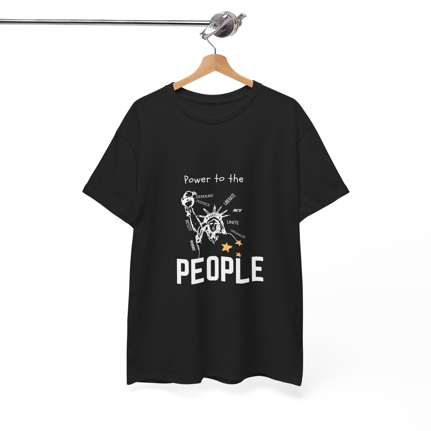 Power to the People Unisex Heavy Cotton Tee