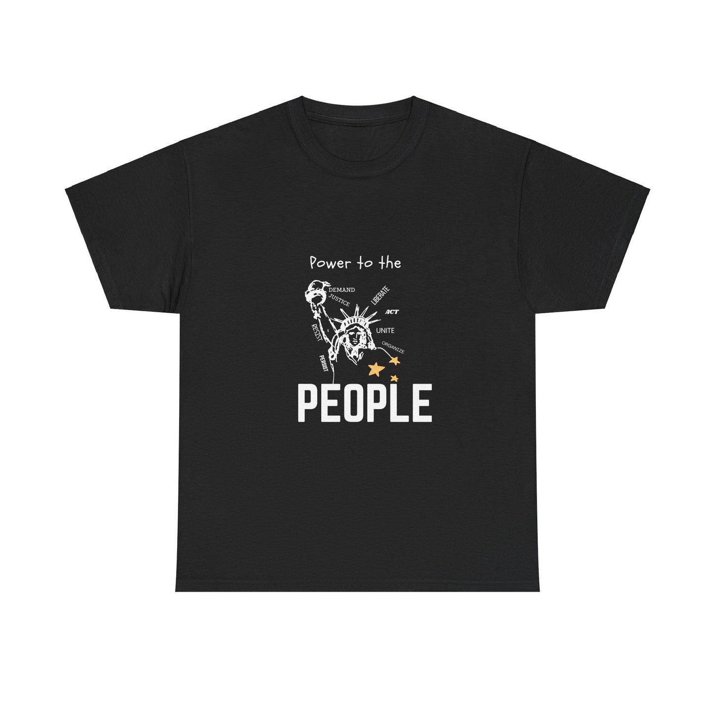 Power to the People Unisex Heavy Cotton Tee