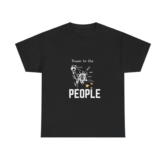 Power to the People Unisex Heavy Cotton Tee