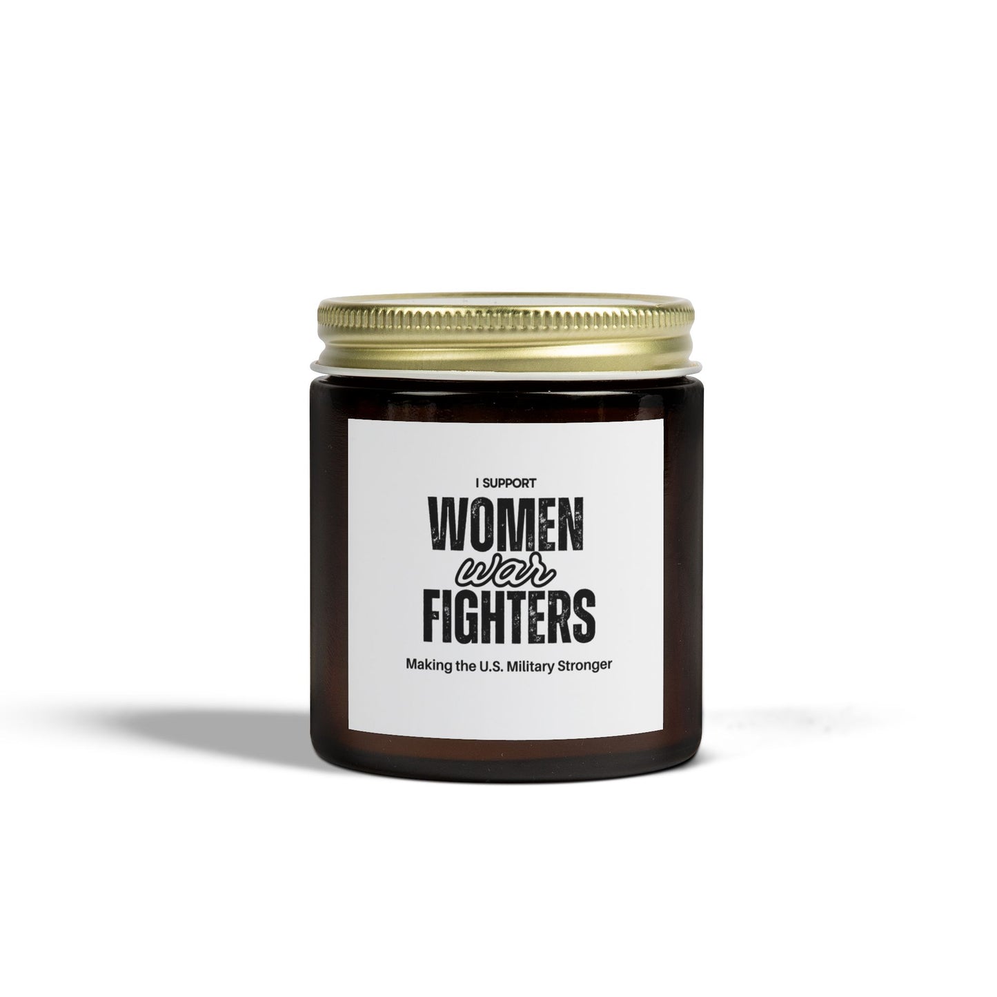 Women Freedom Fighters Scented Candles, Coconut Apricot Wax (4oz, 9oz)