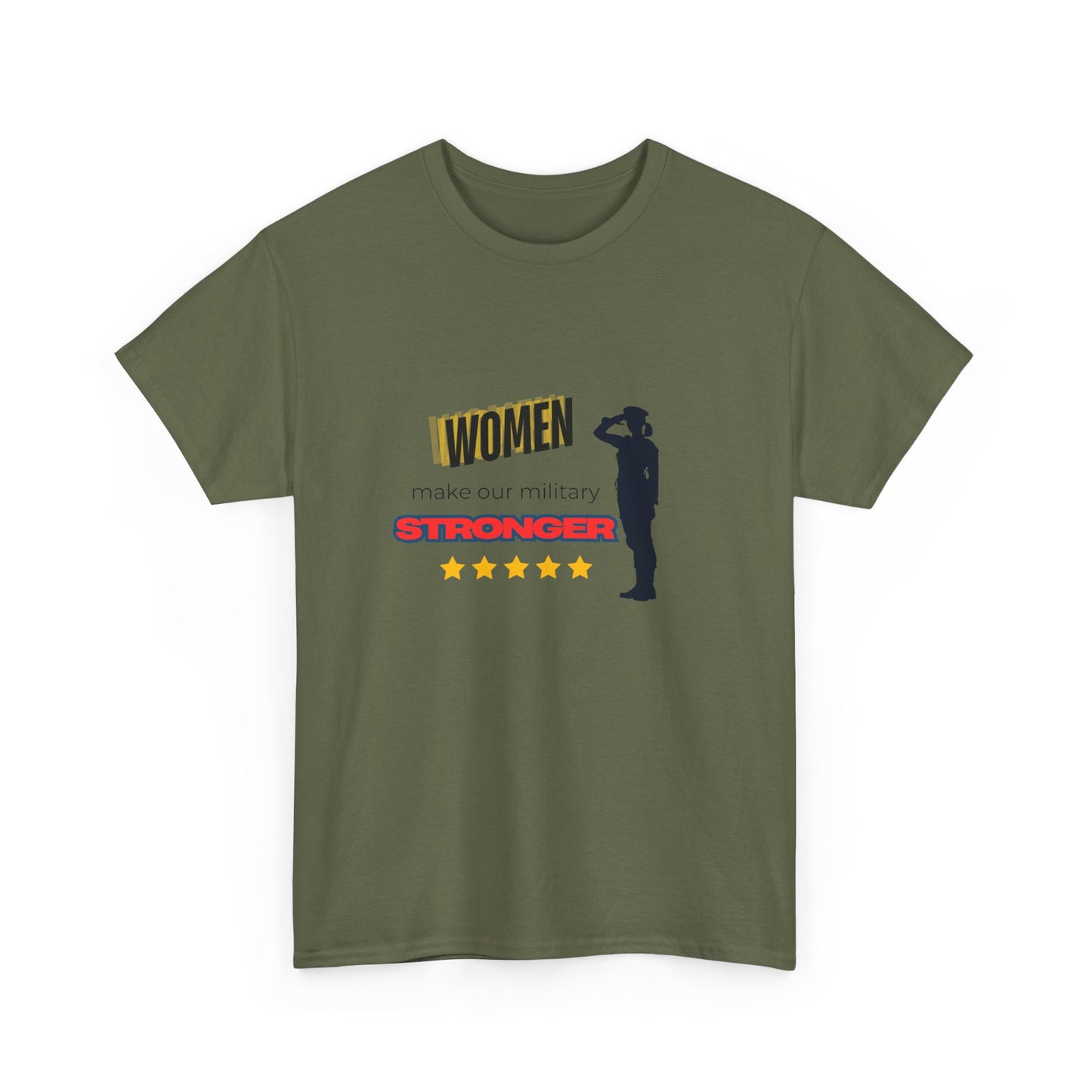 Women Make our Military Stronger T shirt