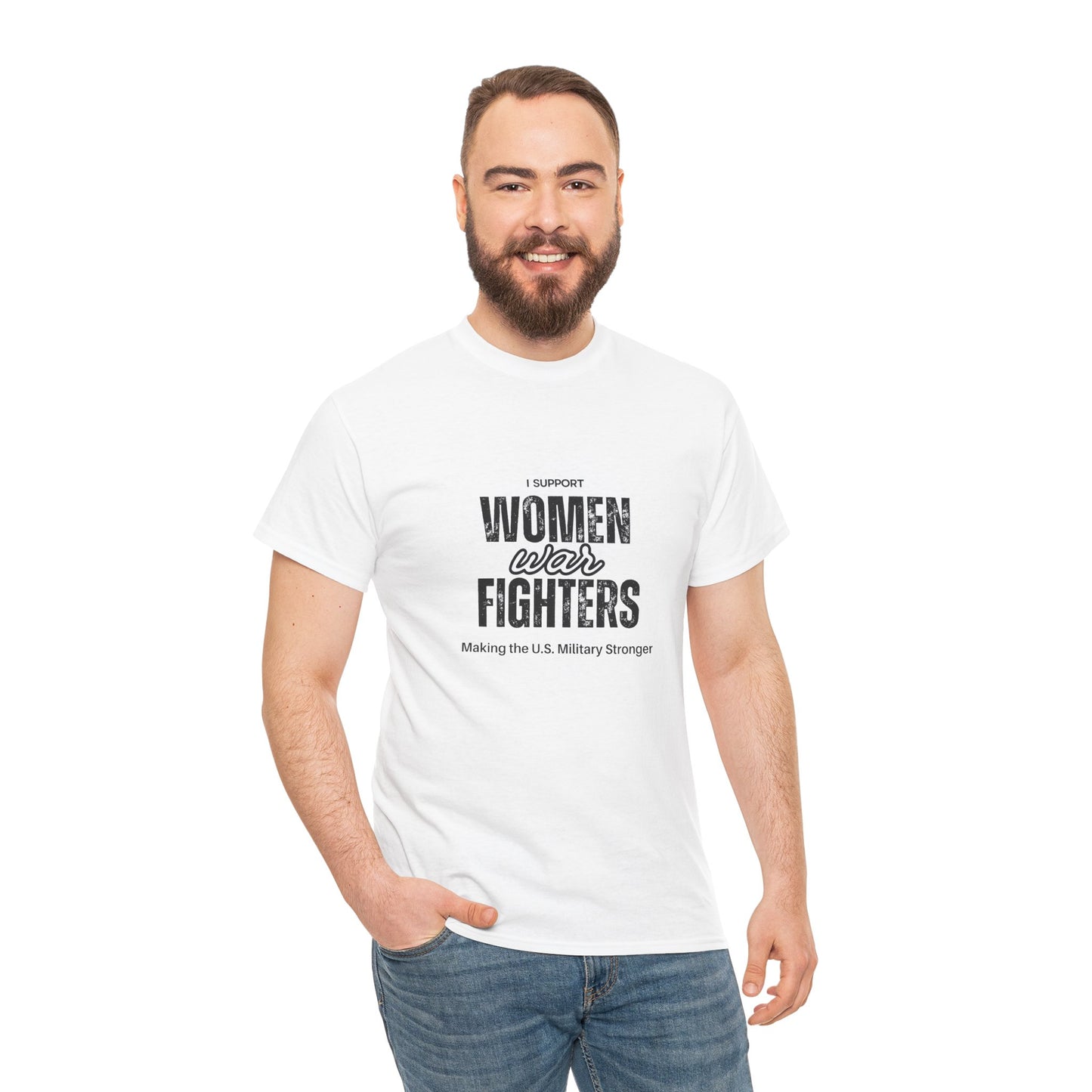 I Support Women War Fighters T shirt