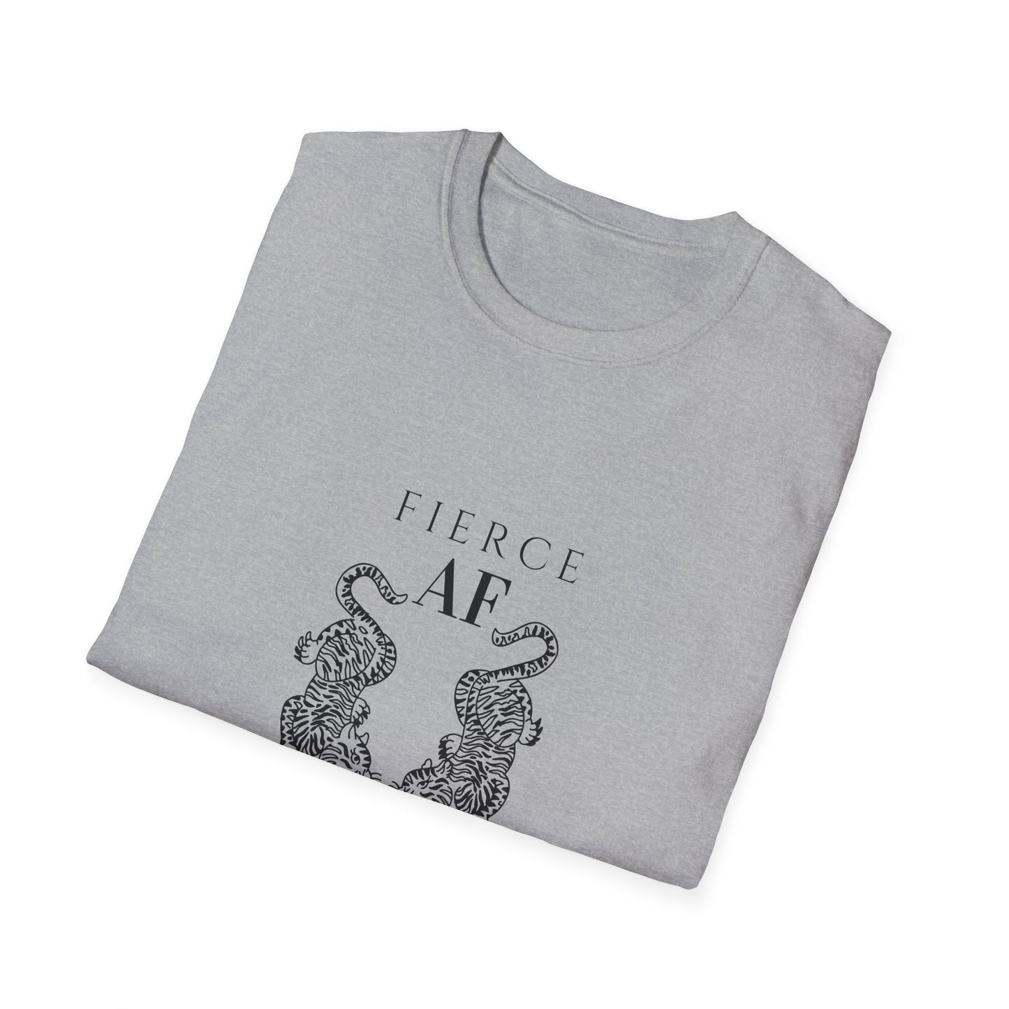 Fierce AF Unisex Softstyle T-Shirt - Support Women in the Military